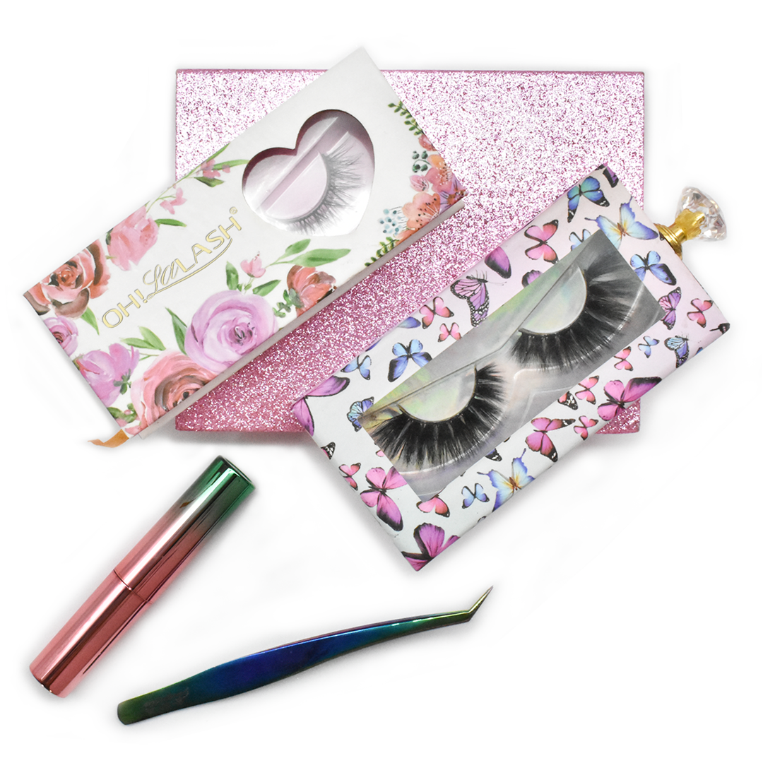 ST-ND6314 -- Hot selling real mink hair eyelashes