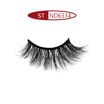 ST-ND6314 -- Hot selling real mink hair eyelashes