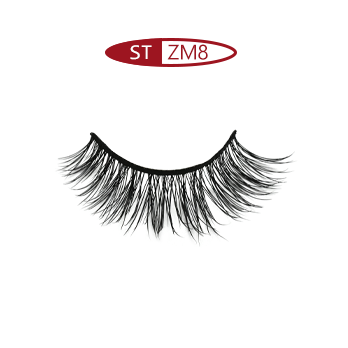 ST-ZM8 -- Natural mink 3D mink fur lashes