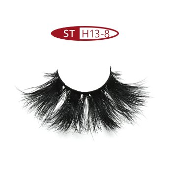 ST-H13-8 - Lightable wearing feel of 25mm mink eyelash from eyelash manufacturer