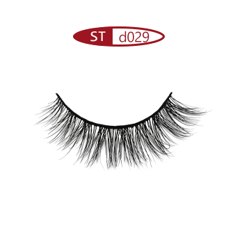 ST-d029 -- Thin 14mm 5D mink hair eyelash