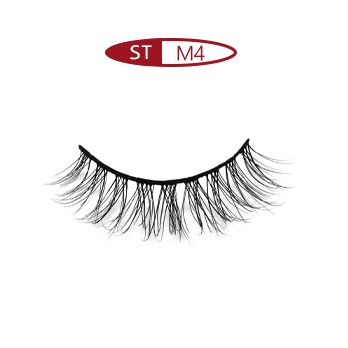 ST-M4 -- Velvety 13mm 3D mink hair eyelash