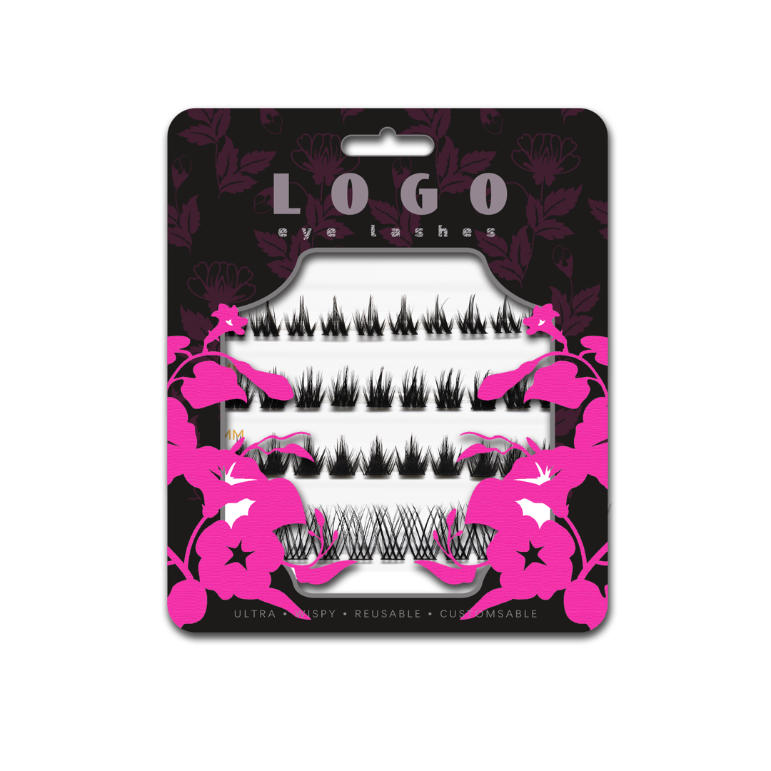 II113 - One step pre-glued eyelash super easy to take your glam eyelash look from day to night.