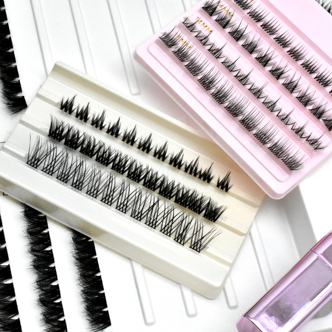 II115 - Press-on individual eyelash easy to apply for natural makeup look