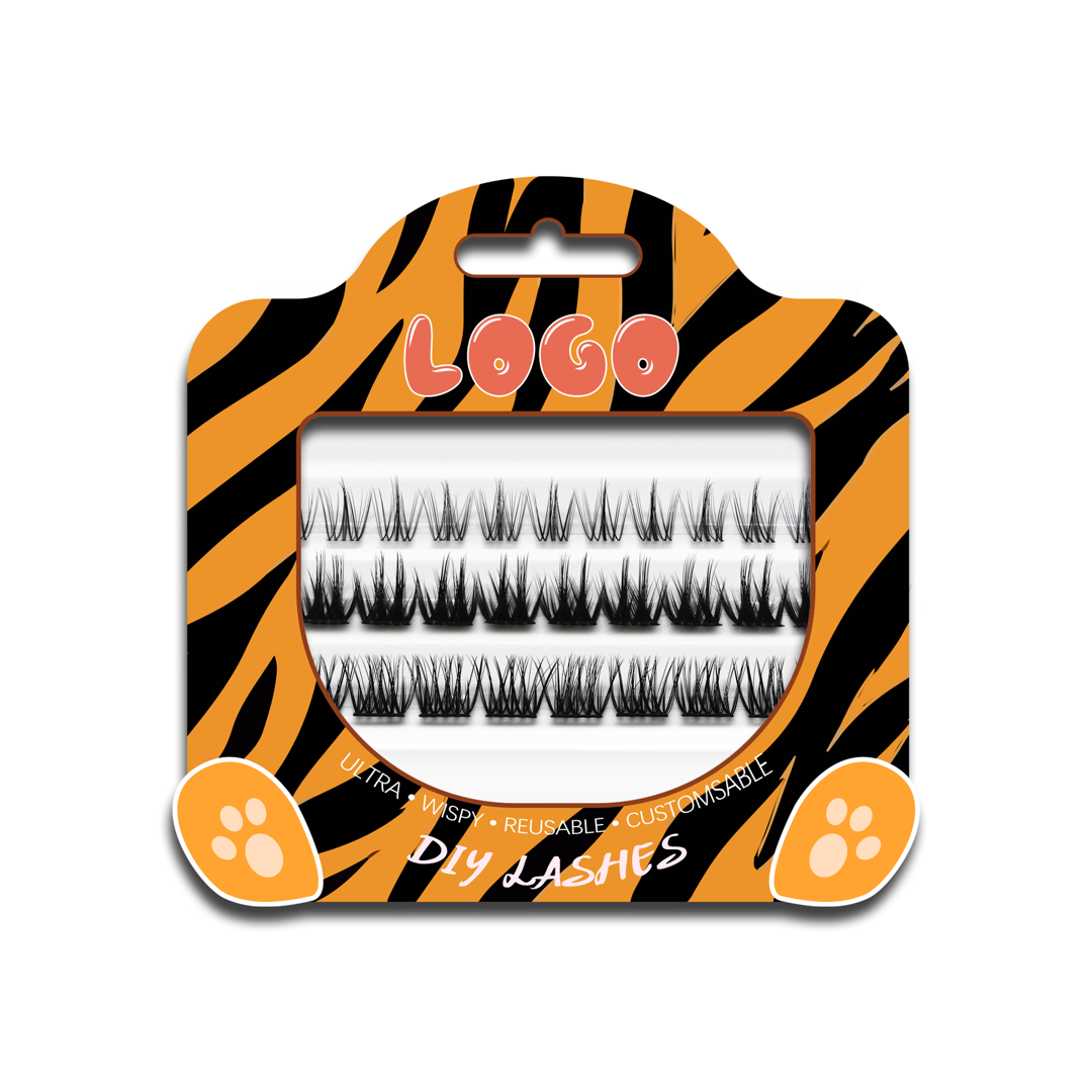 II115 - Press-on individual eyelash easy to apply for natural makeup look
