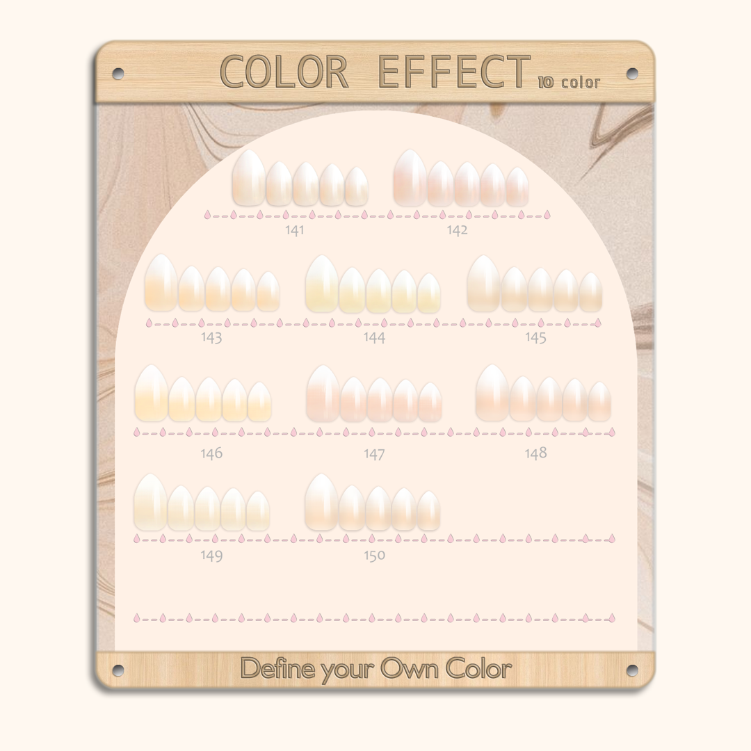 Press-On Nail Tips Ready Glued Long Perfect Fit Ready To Go Reusable Short Nail Kit 24 pieces in solid glossy color