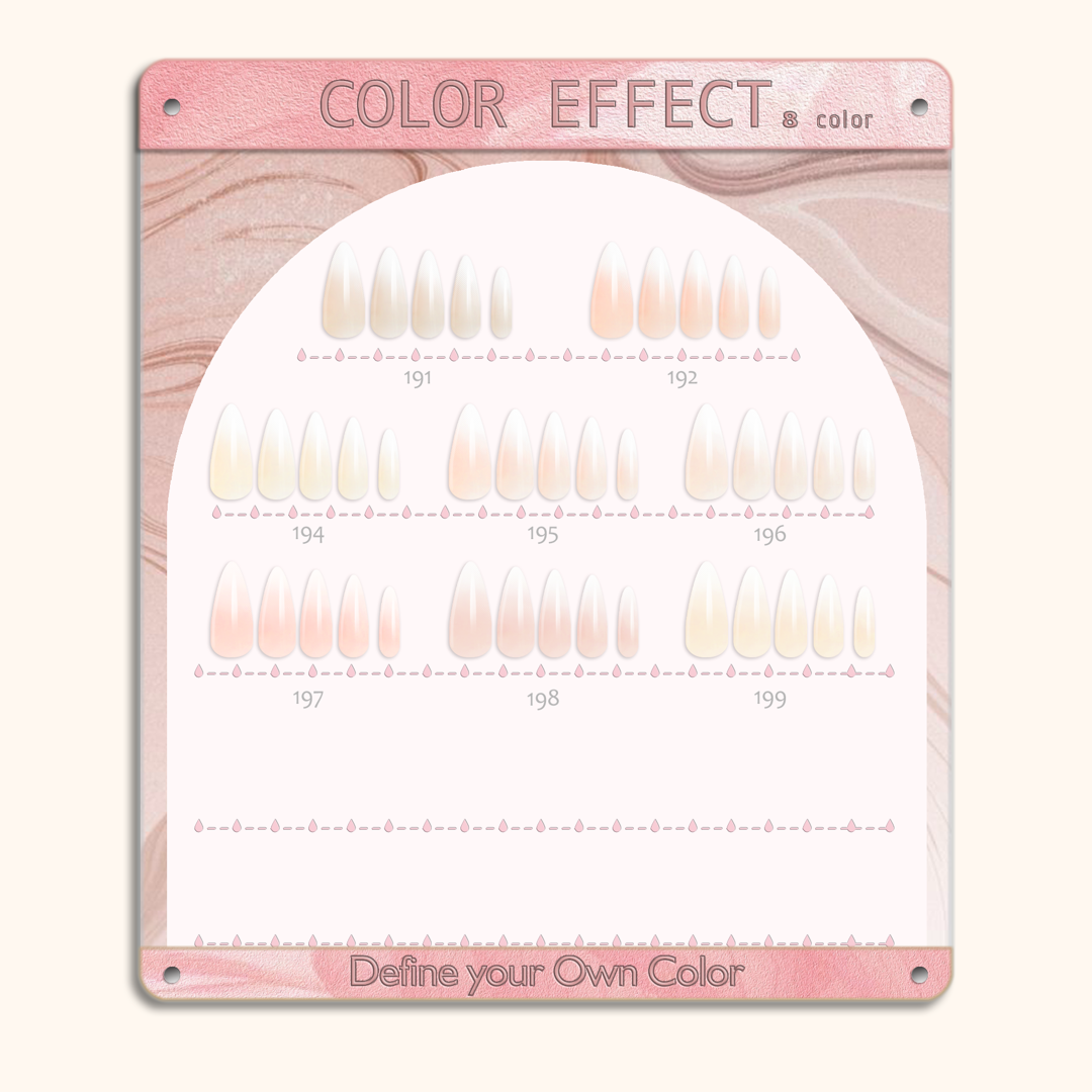 Pre-glued 24pcs ombre nail tips wholesale factory direct supply