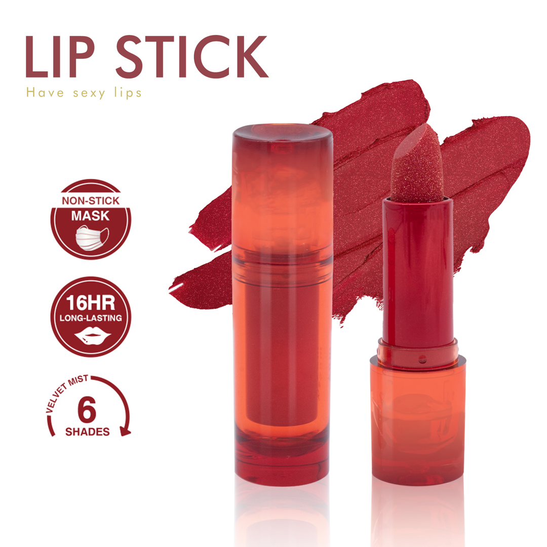 Cream Matte waterproof long lasting lip stick velvet cosmetics