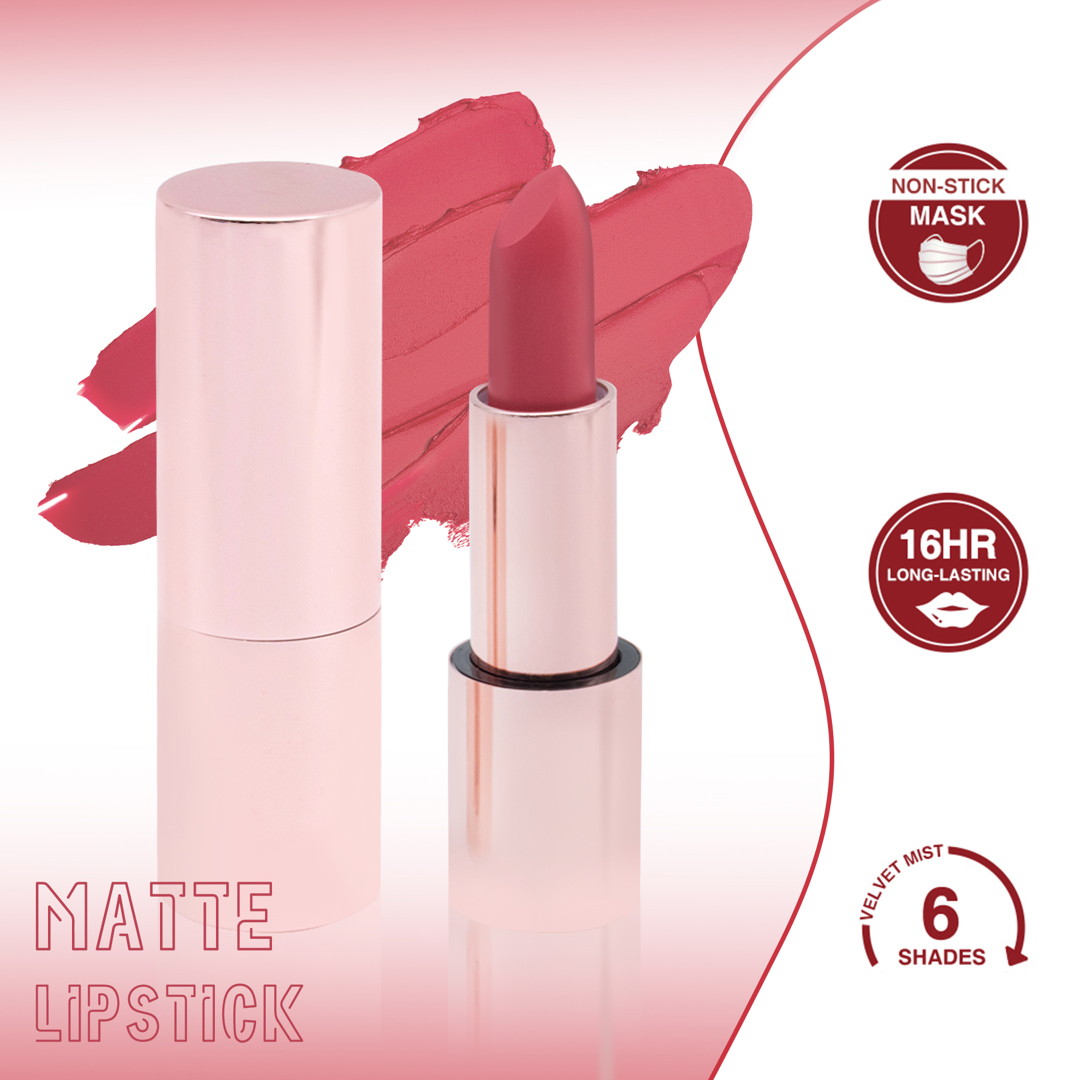 Cream Matte waterproof long lasting lip stick velvet cosmetics 