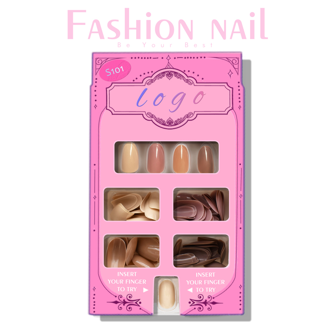 S101 -- Bring salon homemade 120pcs fake nail tips