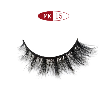 MK15 -- Elegant 15mm 3D mink eyelash