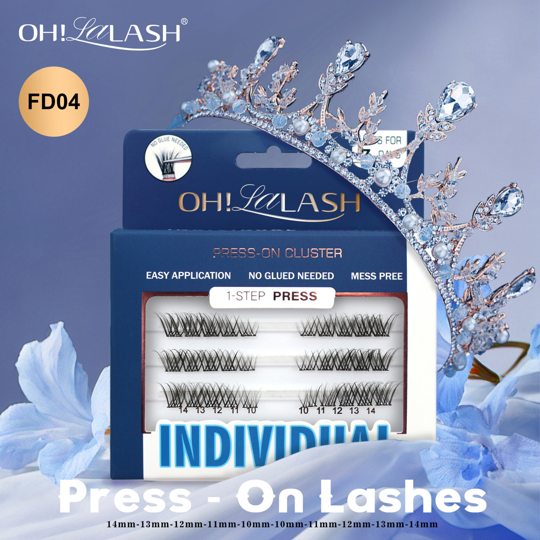 FD04 - Multi-length combinations allow you to freely match and easily create various eye makeup styles.