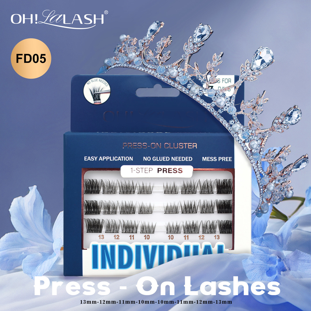 FD05 - Unique clustering design, precise positioning, and easy to achieve a distinct makeup effect.