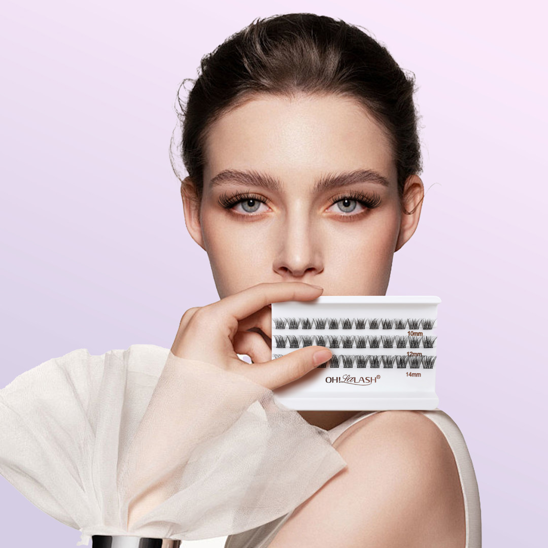 FD03 - Each cluster is designed to gradually lengthen from the inner to the outer corner of the eye, effortlessly enhancing your charm.