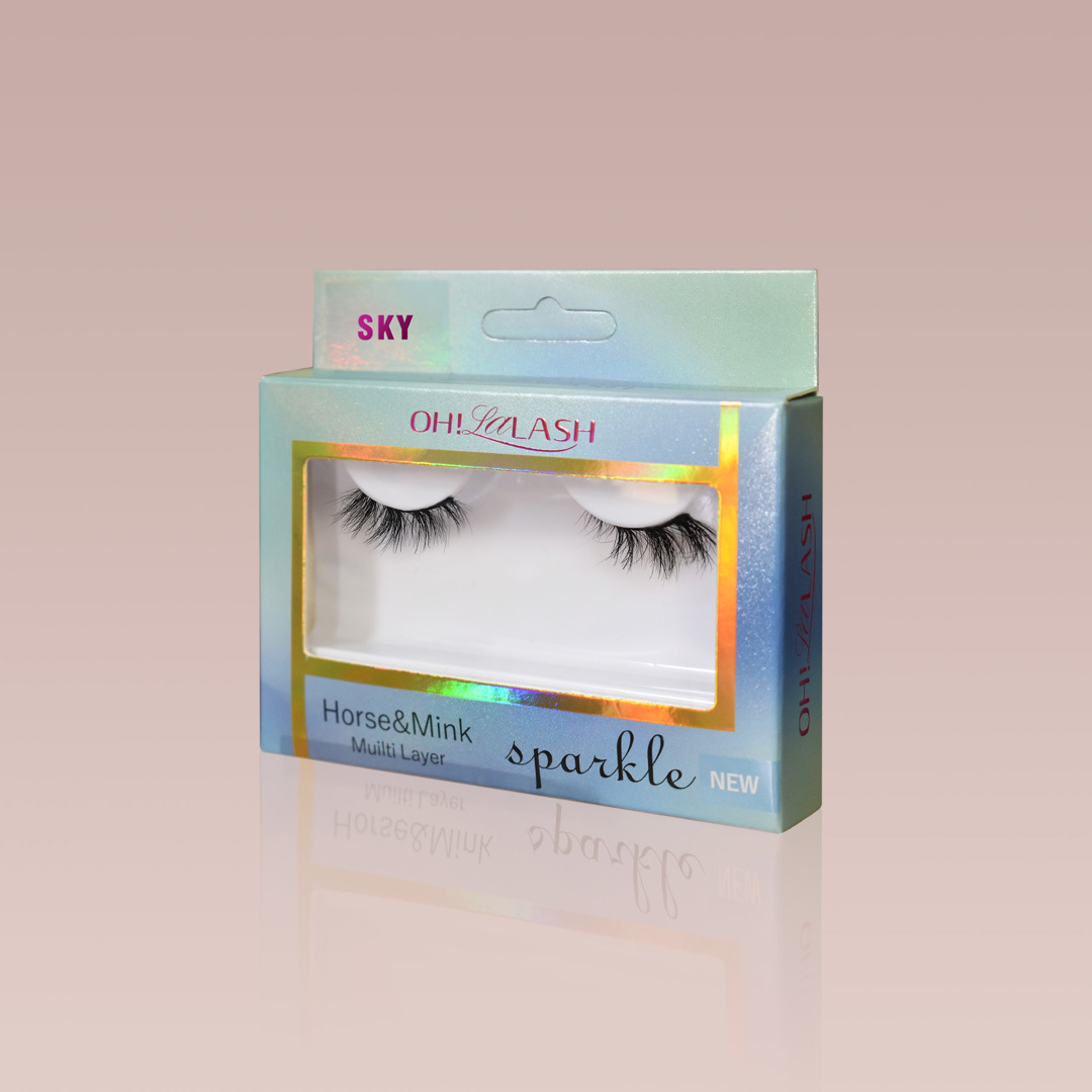 SKY - professional makeup eyelash super soft and ligh wearing