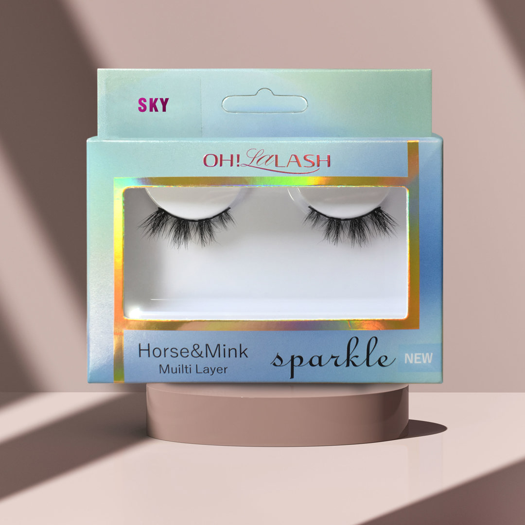 SKY - professional makeup eyelash super soft and ligh wearing